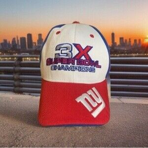 3X Superbowl Champions NY - NFL Reebok Adjustable